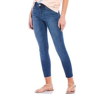 Sam Edelman Mid Rise Skinny Ankle Jeans Plus Size 14/32 NWT $198.00